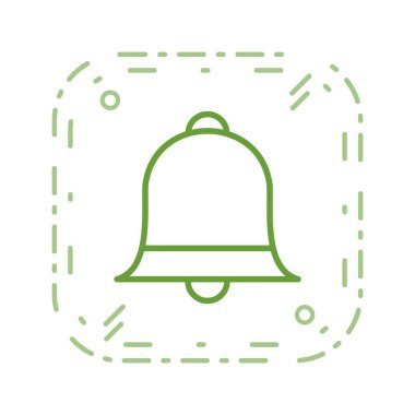 Bildirim vektör simge işareti simge vektör çizim kişisel ve ticari kullanım için..