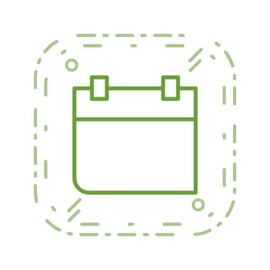 Takvim vektör simge vektör simge işareti simge vektör çizim kişisel ve ticari kullanım için..