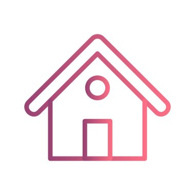 Ev vektör simge işareti simge vektör çizim kişisel ve ticari kullanım için..