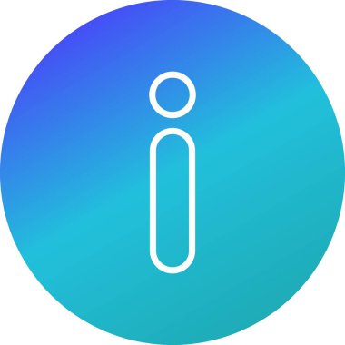 Bilgi vektör simge işareti simge vektör çizim kişisel ve ticari kullanım için..