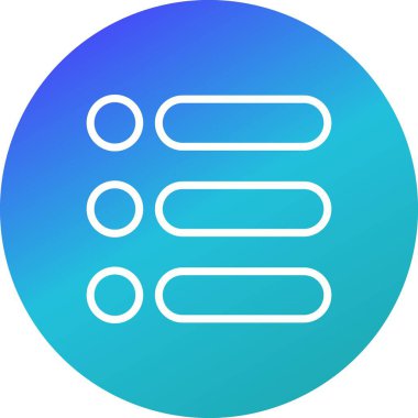  Liste vektör simge işareti simge vektör çizim kişisel ve ticari kullanım için..