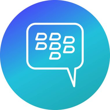 BlackBerry vektör simge işareti simge vektör çizim için kişisel ve ticari kullanım..