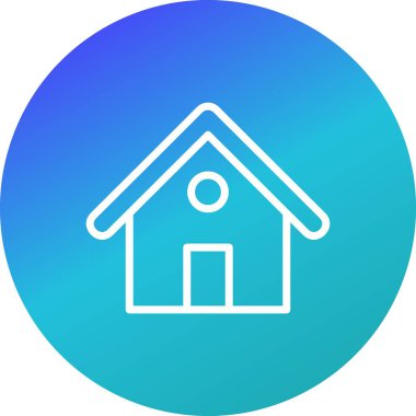 Ev vektör simge işareti simge vektör çizim kişisel ve ticari kullanım için..