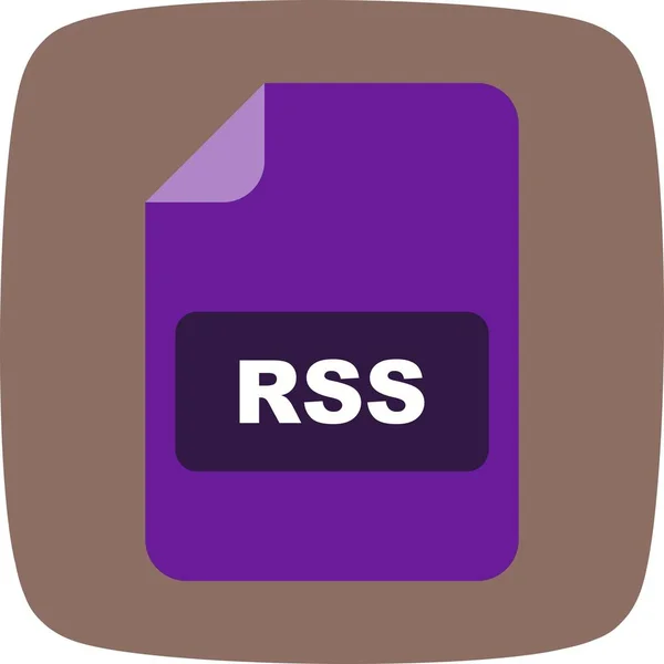 Rss Icon Signaal Pictogram Vector Vectorillustratie Voor Persoonlijk Commercieel Gebruik — Stockvector