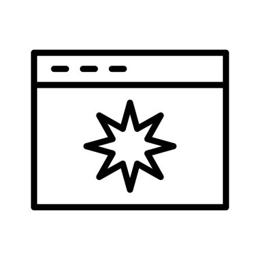 Son moda stil Seo simgesi