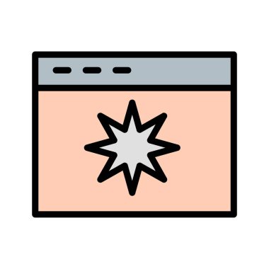 Son moda stil Seo simgesi