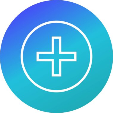 Vektör tıbbi işareti ICO