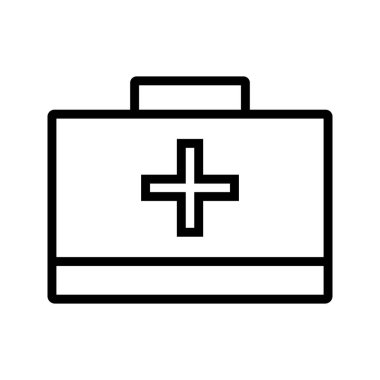 Vektör ilk yardım kutusu ICO