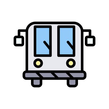 Kişisel ve ticari kullanım için vektör ulaşım simgesi.