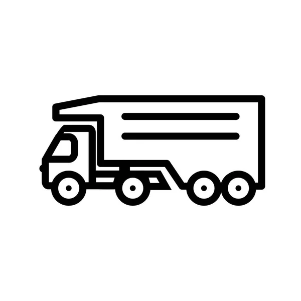 Vektor Transport Symbol Für Den Persönlichen Und Kommerziellen Gebrauch — Stockvektor