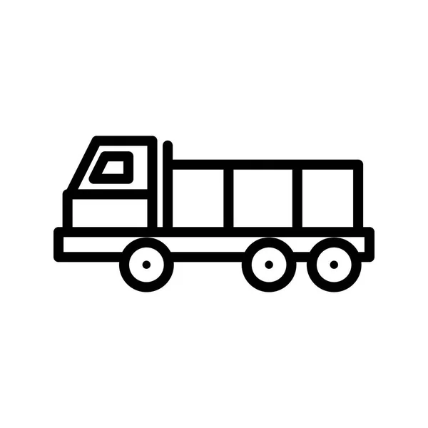 Vector Transportation Icon Personal Commercial Use — Stock Vector