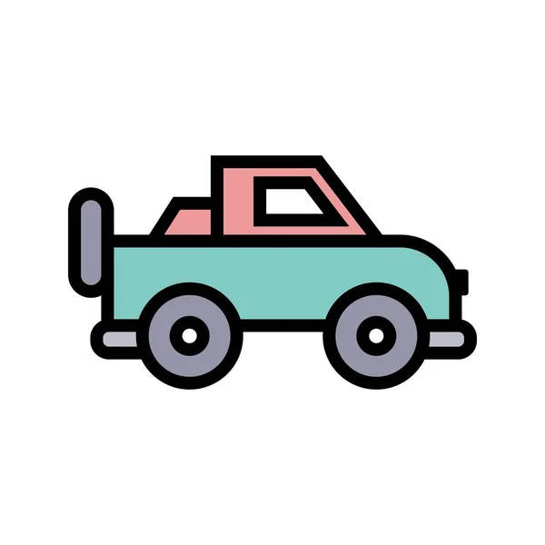 Icono Transporte Vectorial Para Uso Personal Comercial — Archivo Imágenes Vectoriales