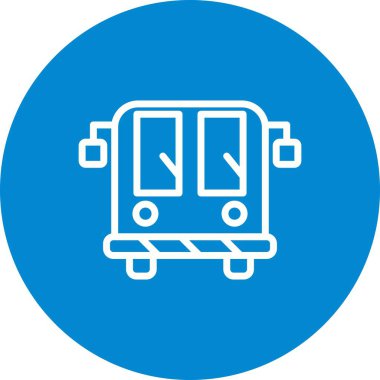 Kişisel ve ticari kullanım için vektör ulaşım simgesi.