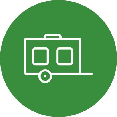 Kişisel ve ticari kullanım için vektör ulaşım simgesi.