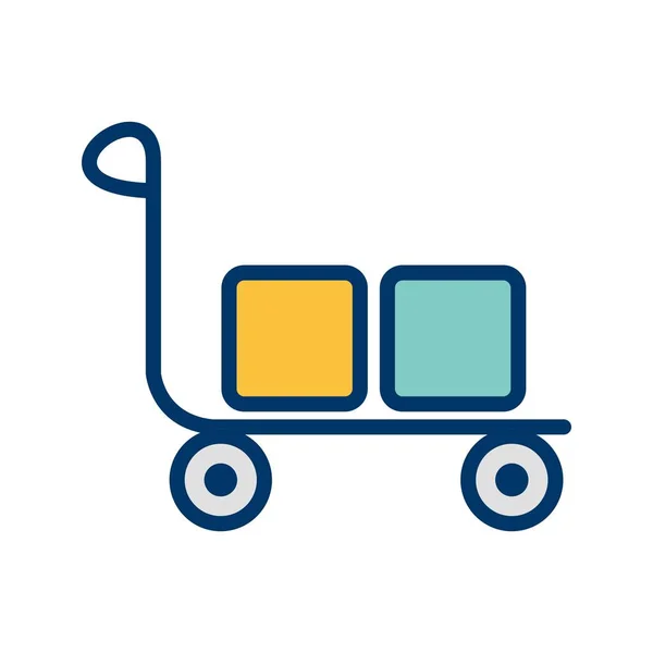 Icono Transporte Vectorial Para Uso Personal Comercial — Archivo Imágenes Vectoriales