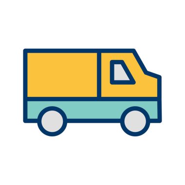 Kişisel ve ticari kullanım için vektör ulaşım simgesi.