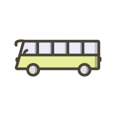 Kişisel ve ticari kullanım için vektör ulaşım simgesi.