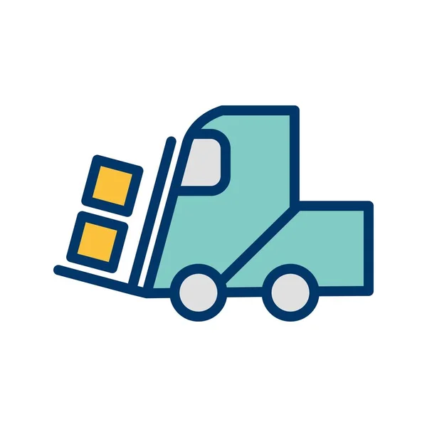 Vector Transportation Icon Personal Commercial Use — Stock Vector