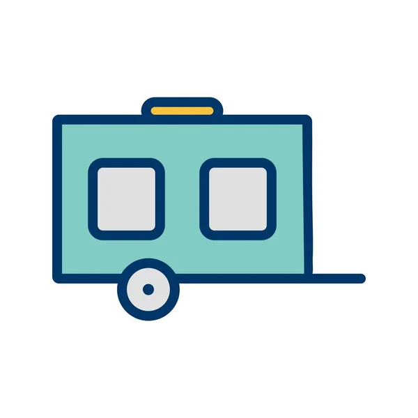 Icono Transporte Vectorial Para Uso Personal Comercial — Vector de stock