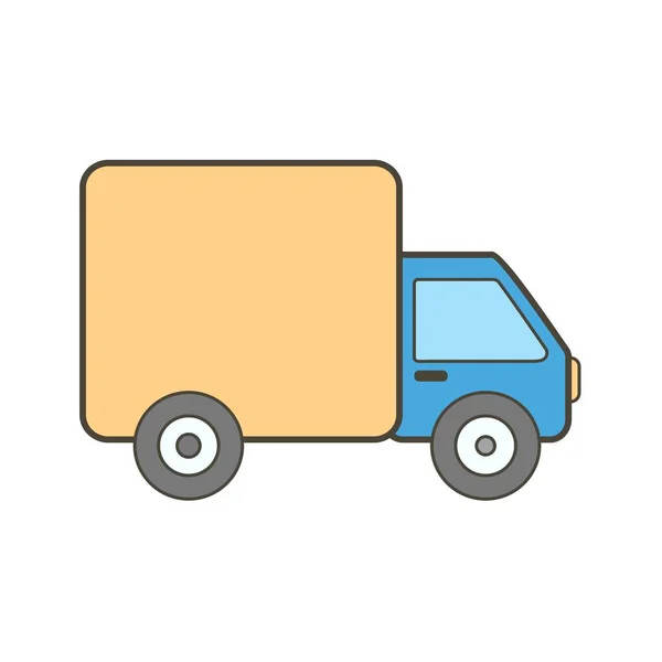 Icono Transporte Vectorial Para Uso Personal Comercial — Vector de stock