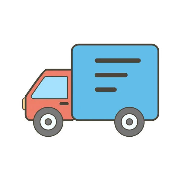 Vector Transportation Icon Personal Commercial Use — Stock Vector