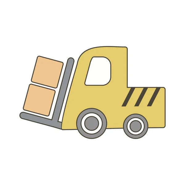 Vector Transportation Icon Personal Commercial Use — Stock Vector