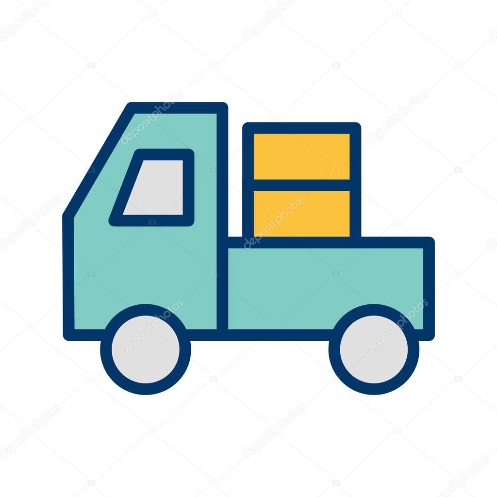 Vector Transportation Icon For Personal And Commercial Use.