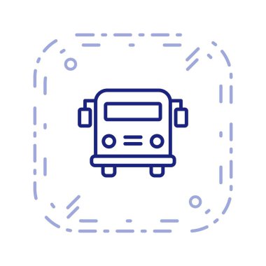 Kişisel ve ticari kullanım için vektör ulaşım simgesi.