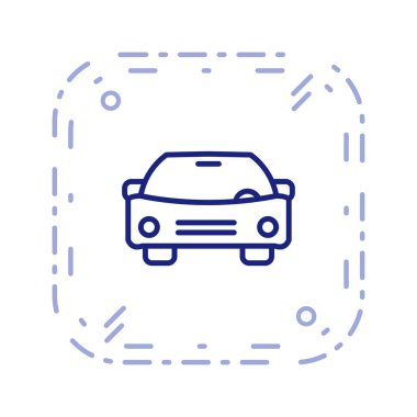 Kişisel ve ticari kullanım için vektör ulaşım simgesi.