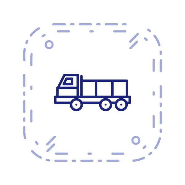 Vector Transportation Icon Personal Commercial Use — Stock Vector