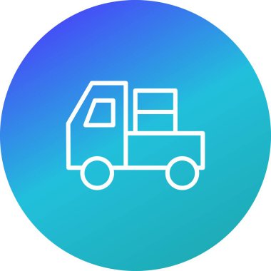 Kişisel ve ticari kullanım için vektör ulaşım simgesi.