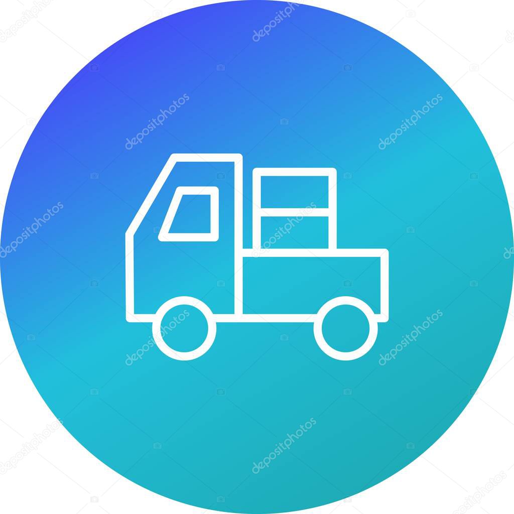 Vector Transportation Icon For Personal And Commercial Use.