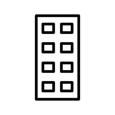 Vektör yiyecek ve sağlık simgesi