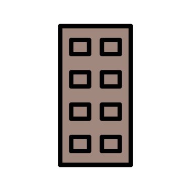 Vektör yiyecek ve sağlık simgesi