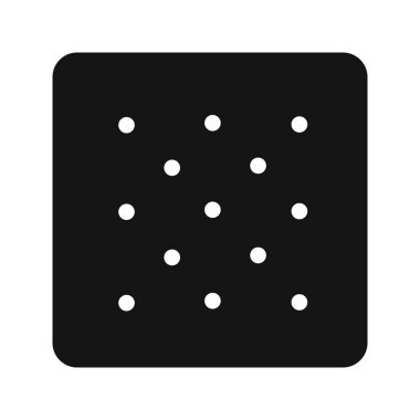 Vektör yiyecek ve sağlık simgesi