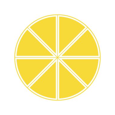 Vektör yiyecek ve sağlık simgesi