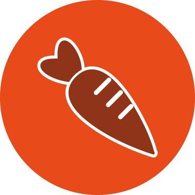 Vektör yiyecek ve sağlık simgesi