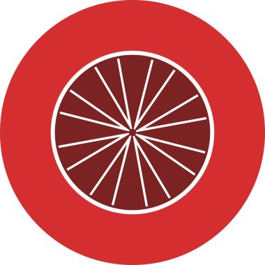 Vektör yiyecek ve sağlık simgesi