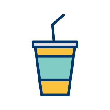 Vektör yiyecek ve sağlık simgesi