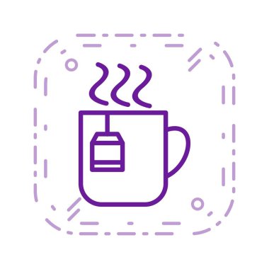 Vektör yiyecek ve sağlık simgesi