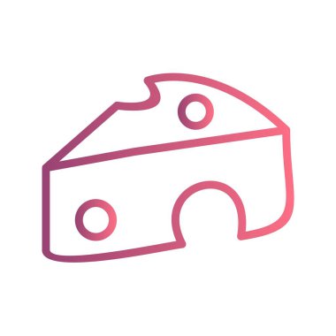 Vektör yiyecek ve sağlık simgesi