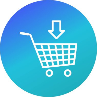 E-ticaret vektör simgesi