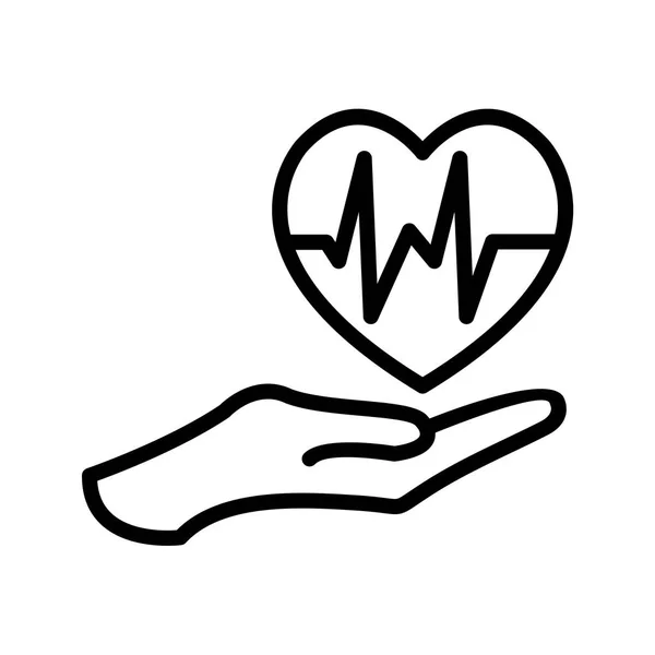 Vektör sağlık ve egzersiz simgesi