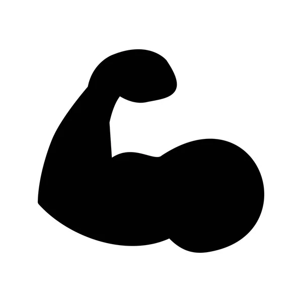 Векторная Икона Здоровья Упражнений — стоковый вектор