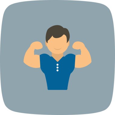 Vektör sağlık ve egzersiz simgesi