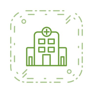 Vektör sağlık ve egzersiz simgesi