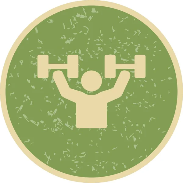 Vector Health And Exercise Icon