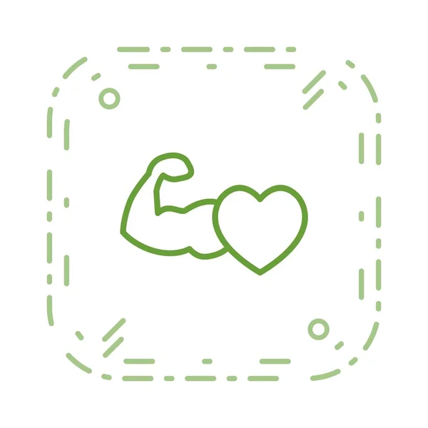 Vector Health And Exercise Icon
