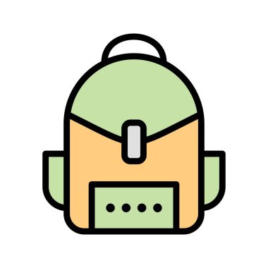 Çanta vektör simge işareti simge vektör çizim kişisel ve ticari kullanım için..