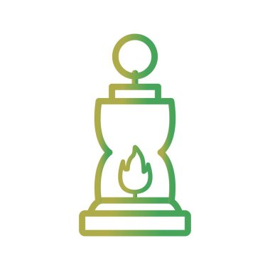 Lantren vektör simge işareti simge vektör çizim kişisel ve ticari kullanım için..